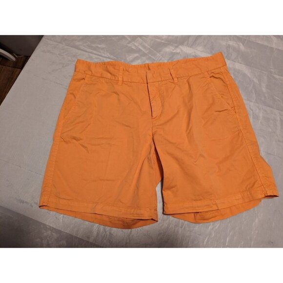 Sundance Women's Size 10 Orange Mid Length Shorts RN106205 - Picture 1 of 11